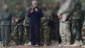 Qassem Soleimani with Fighters in Syria