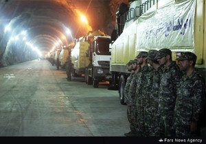 Iran State Media Releases Footage Of Secret Underground Missile Base (Photo credit: Fars News)