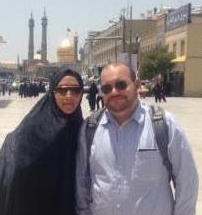Jason Rezaian and Wife Yageneh Salehi (Photo Credit Facebook)