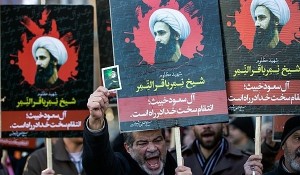 Anti-Saudi Protestors in Iran (Photo Credit- Fars News)