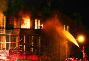 Saudi Embassy in Tehran Torched (Photo Credit - Getty)