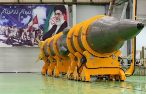Iran Sejil-2 surface to air ballistic missile (MRBM) with a range of 2000km (Photo Credit: Global Military Review )