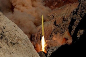 A ballistic missile is launched and tested in an undisclosed location, Iran, in this handout photo released by Farsnews on March 9, 2016. (Photo Credit: REUTERS/FNA)