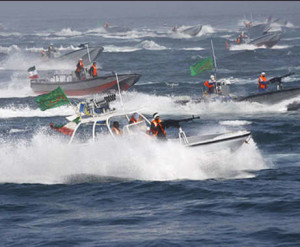 IRGC Speed Boats (Photo Credit- IRNA)