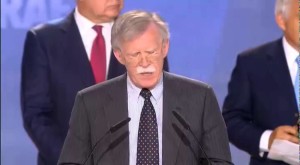 John Bolton Speaking at Free Iran Rally in Paris (Photo Credit: iranor)