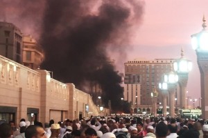 Medina Bombing (Photo Credit: Noor Punasiya/AP)